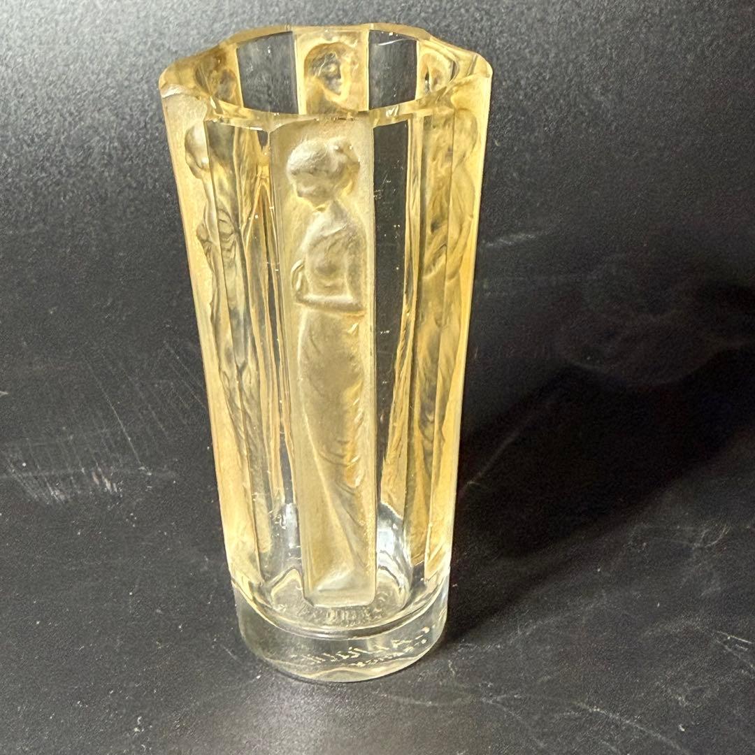 ふ*子様 ルネ・ラリック　6人の肖像 ゴブレット　ガラス　工芸品　アンティーク