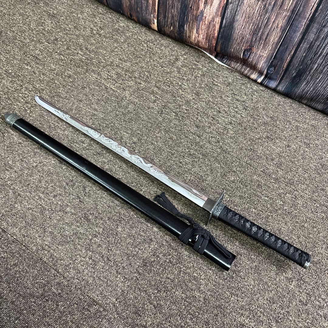 美術刀剣 模造刀 忍者刀大刀 竜刀身 上仕上げ 模造刀 小太刀 脇差