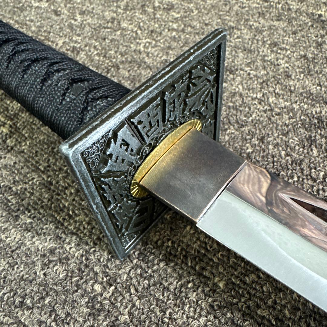 美術刀剣 模造刀 忍者刀大刀 竜刀身 上仕上げ 模造刀 小太刀 脇差