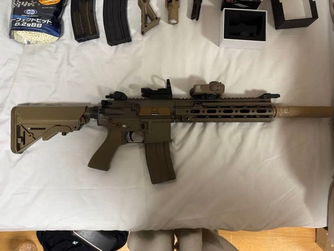 美品 次世代電動ガン hk416d デルタカスタム