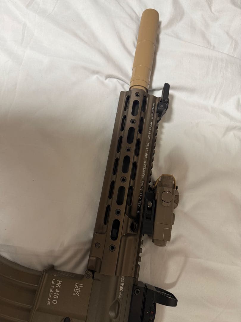 美品 次世代電動ガン hk416d デルタカスタム