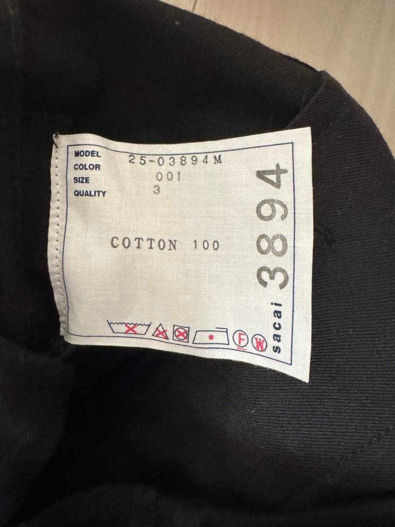 サイズ 3 Sacai Cotton Chino Pants サカイ チノパンツ