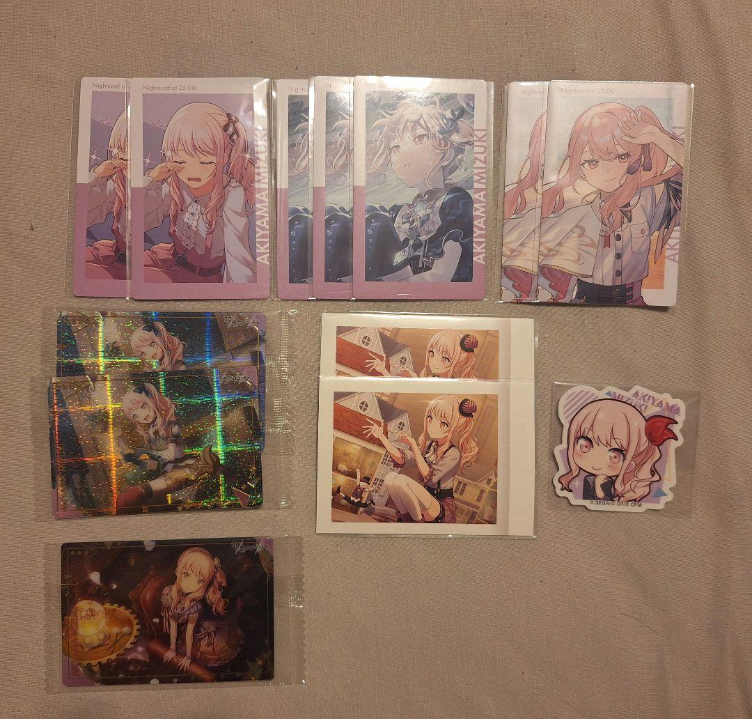 暁山瑞希　まとめ売り　缶バッジ　エピカ　色紙　ポストカード　アクスタ　プロセカ