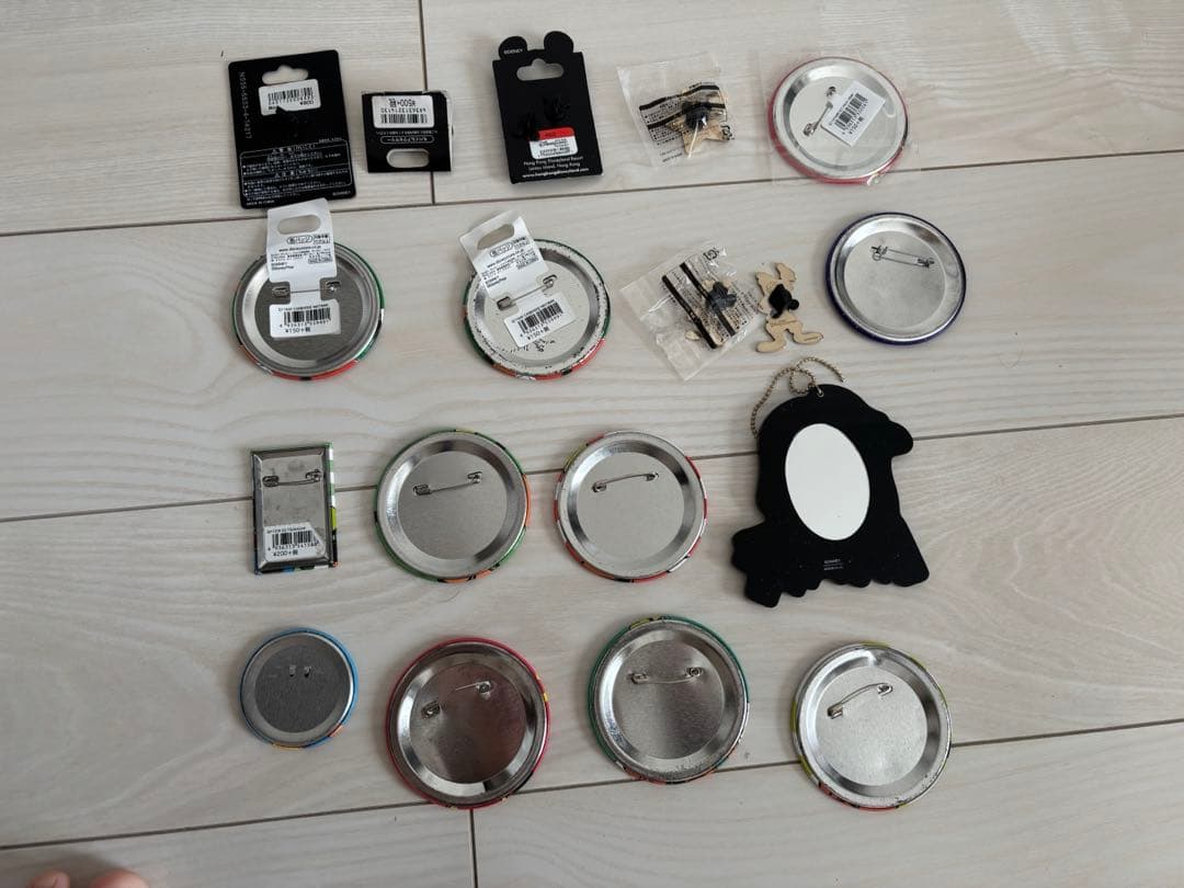 グーフィー・マックス ピンバッジ・ストラップセット