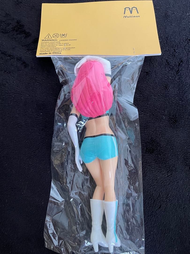 ステッカー付 KENTOO Racing Girls ソフビ フィギュア