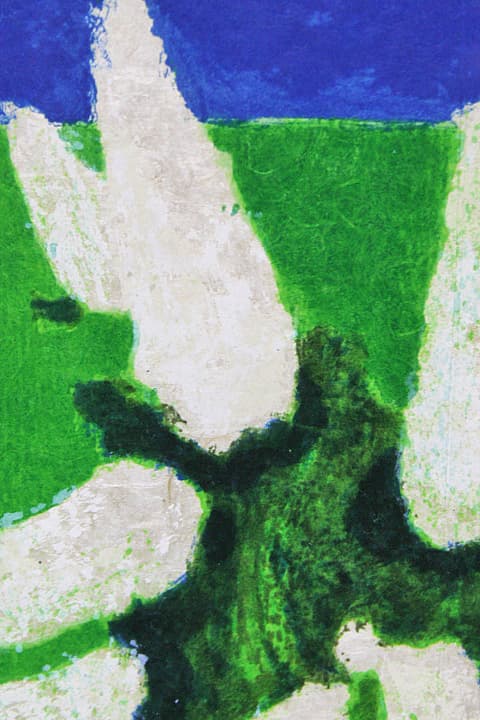 カトラン【ライラック】 和紙刷り リトグラフ