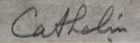 カトラン【ライラック】 和紙刷り リトグラフ