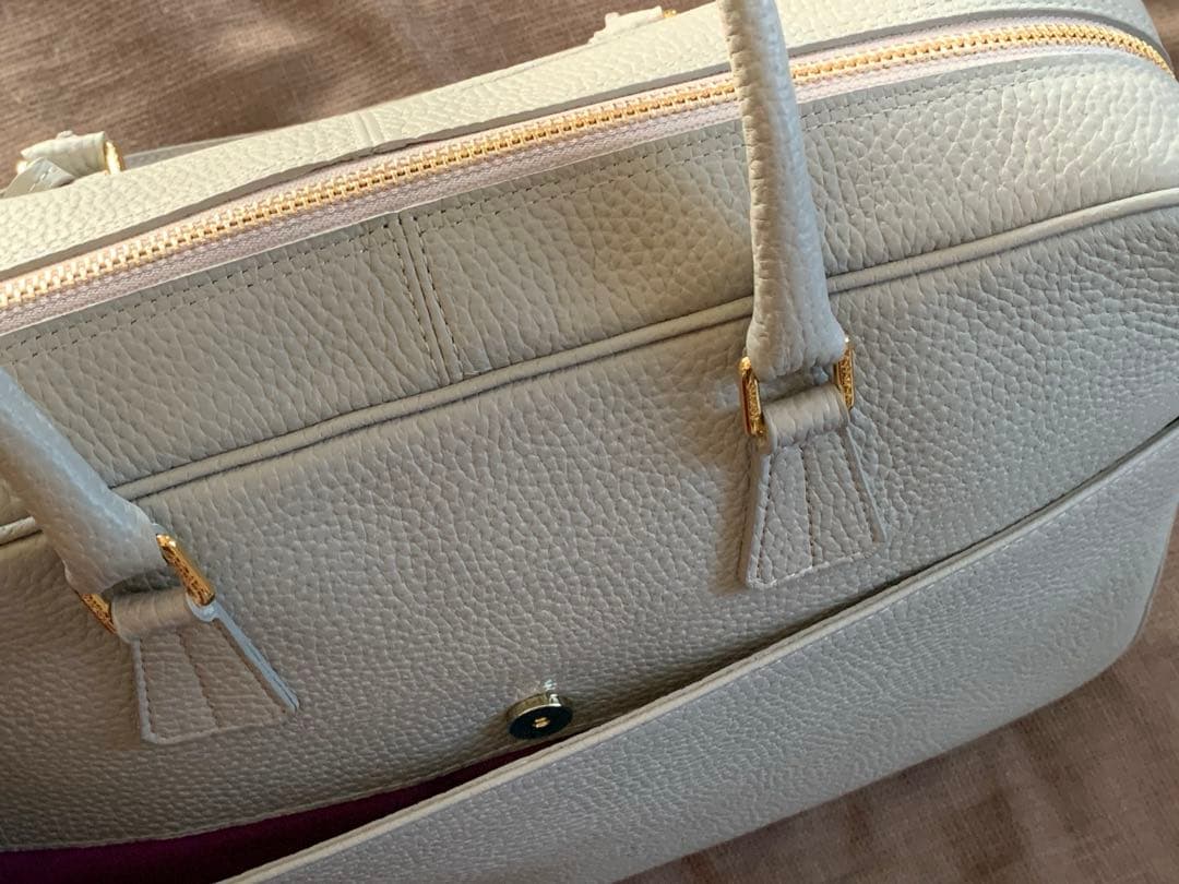 新品未使用【ADMJ】ボストンバッグ ウスクモ(ライトグレー )