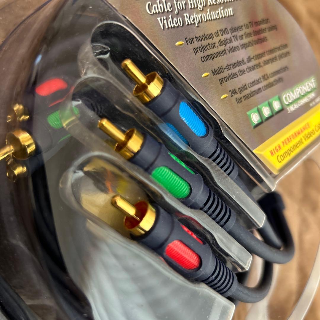 MONSTER VIDEO2コンポーネント色差ケーブル8m