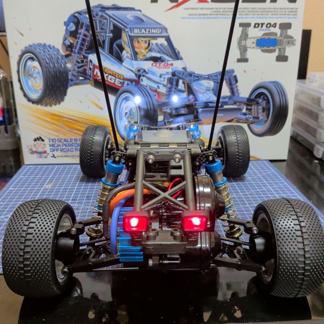 タミヤ DT04 ファイターネクスジェン 匠カスタム ブラシレスセット⑧