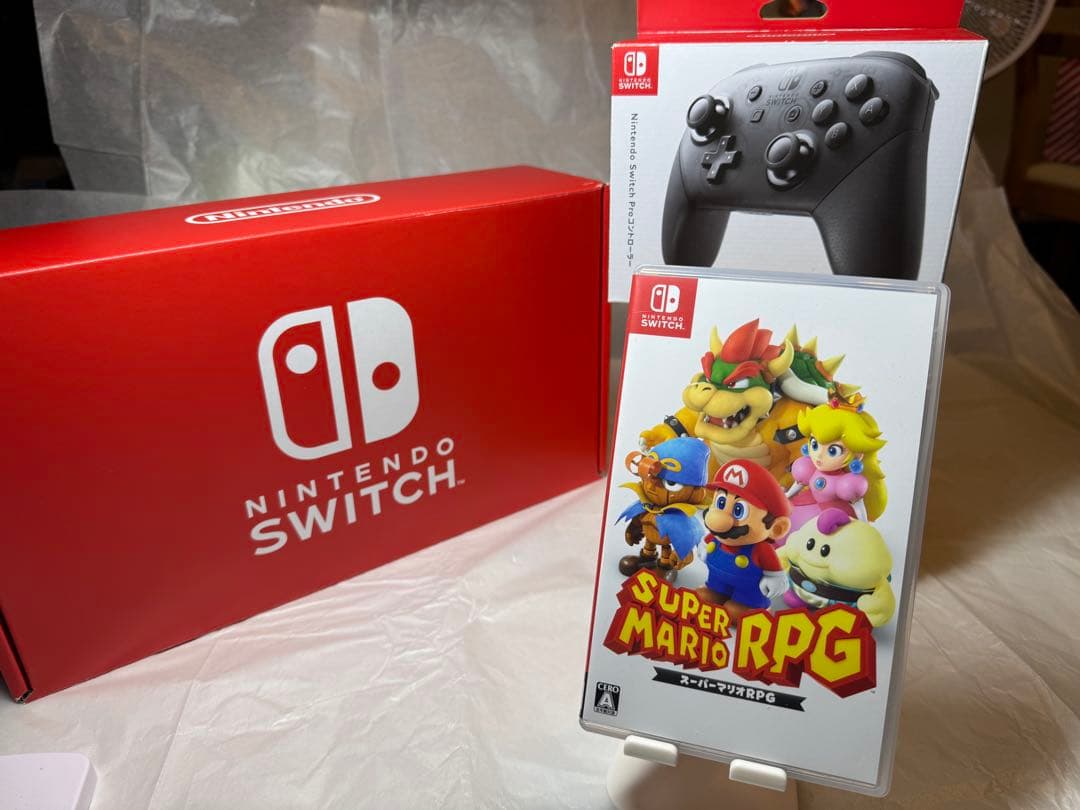 Nintendo Switch 本体+ スーパーマリオRPG + コントローラー