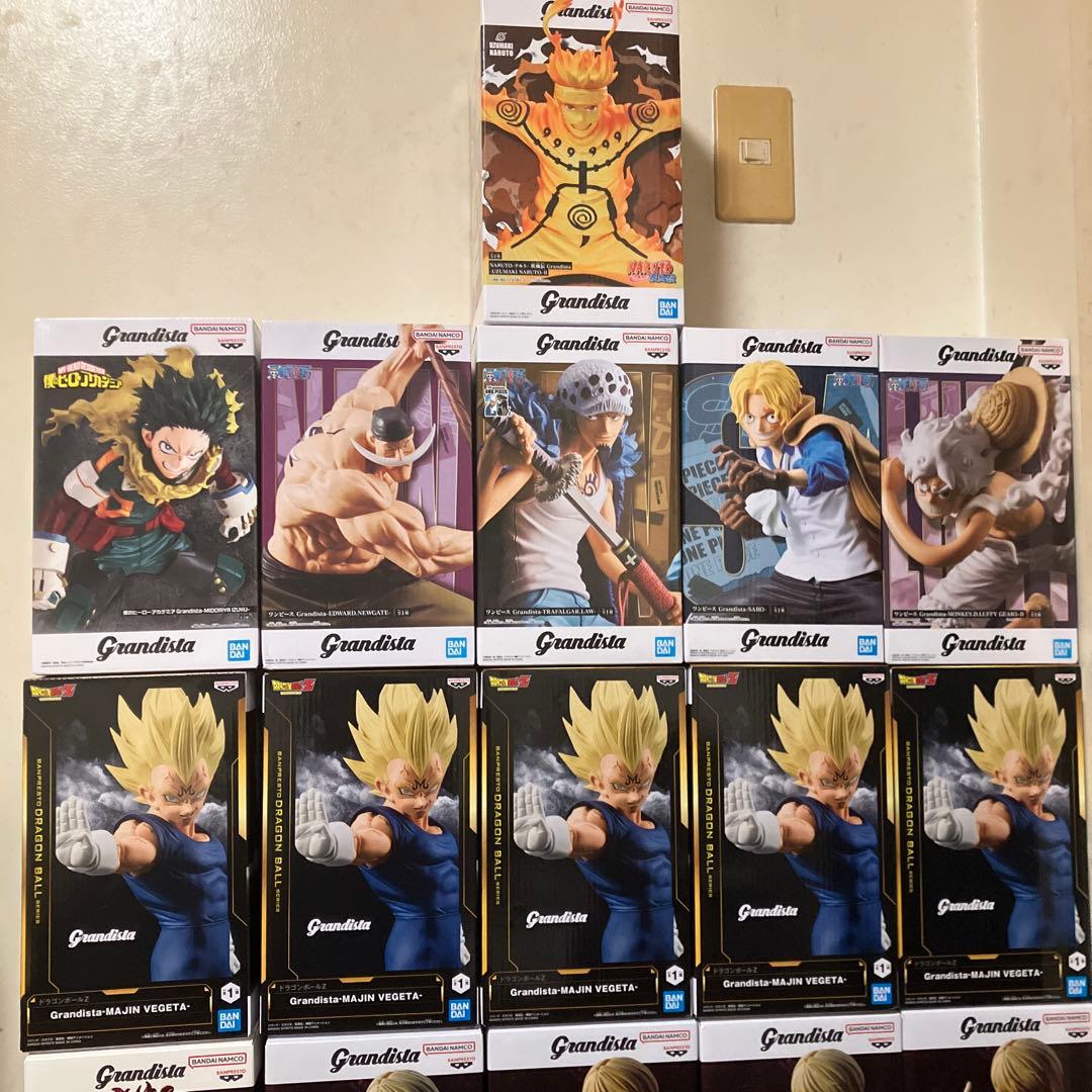 Grandista プライズフィギュア　まとめ売り　21点