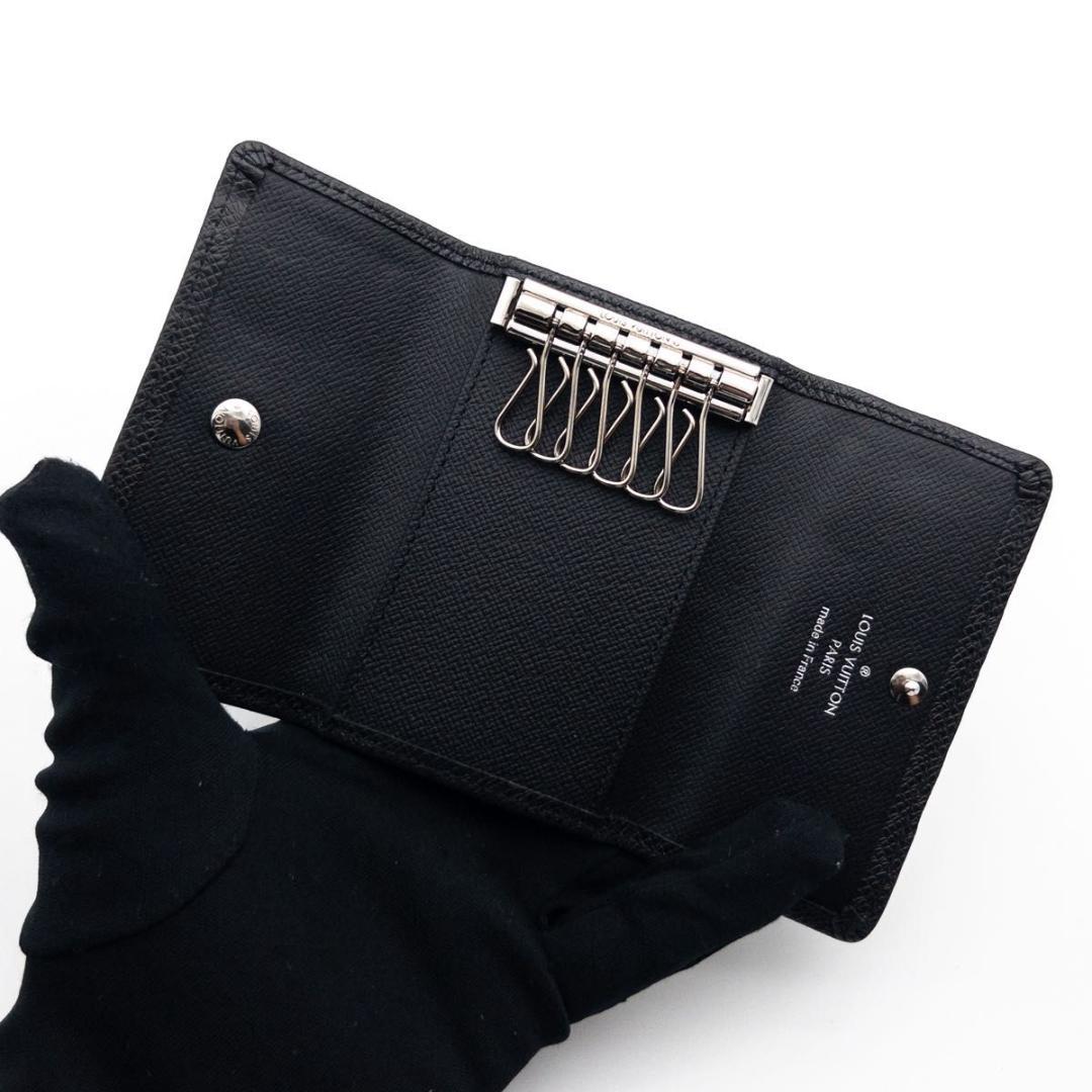 【超極美品】ルイヴィトン　新型IC ミュルティクレ6 タイガ　キーケース