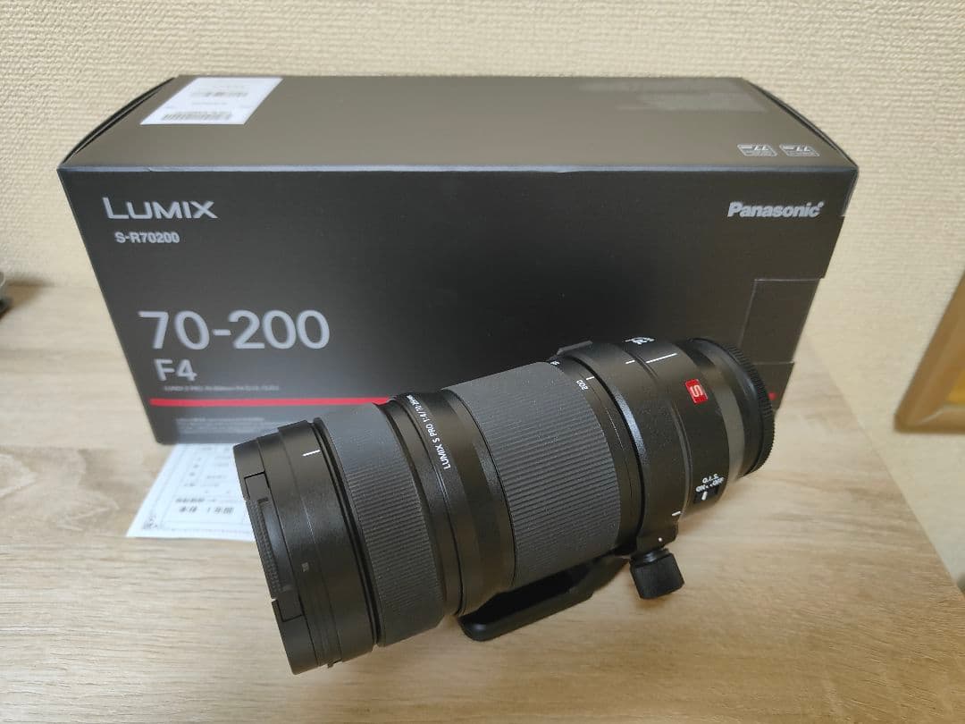 LUMIX 70-200 F4 レンズ 本体 キャッシュバックキャンペーン付き