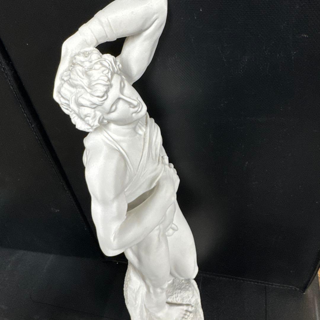 西洋彫刻 ミケランジェロ1513年作 瀕死の奴隷彫像