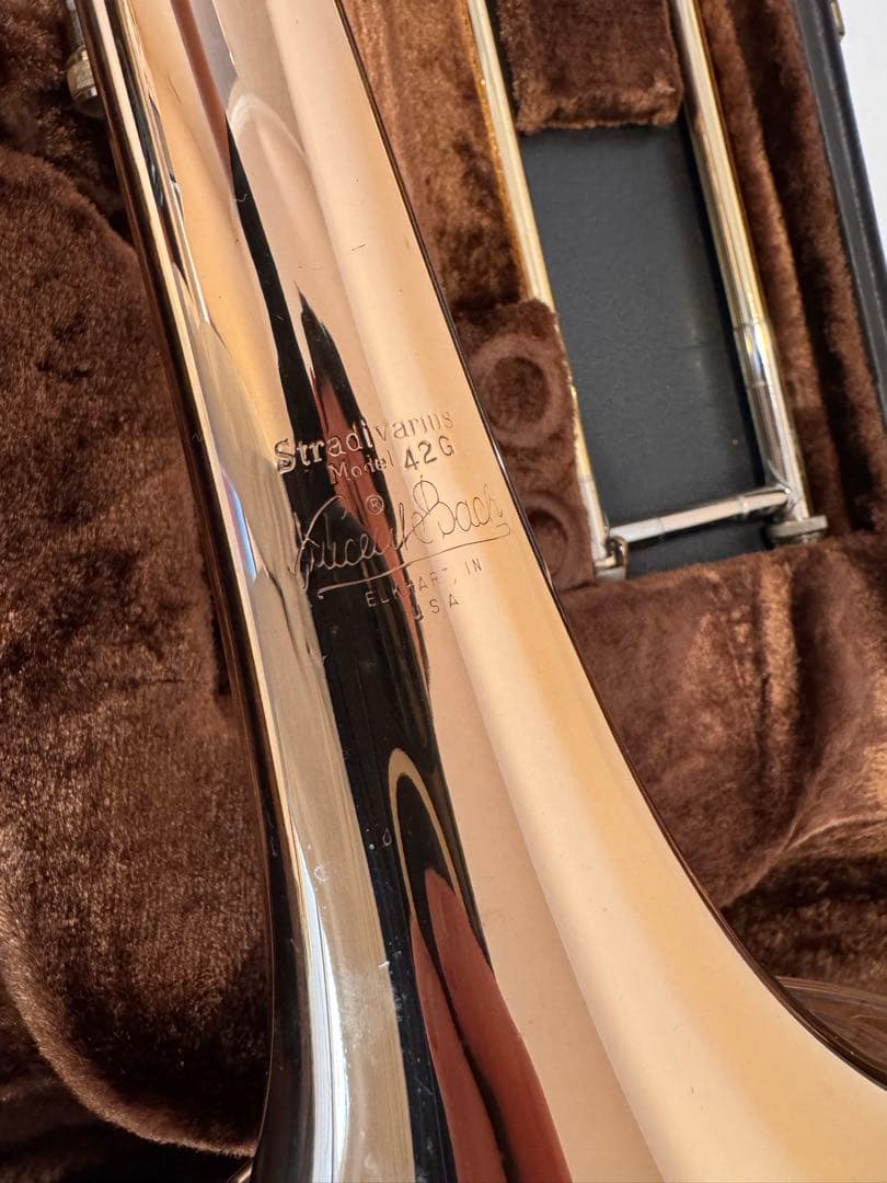Vincent Bach Stradivarius モデル42Gトロンボーン