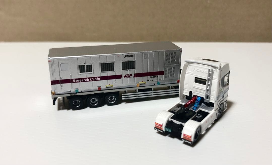 スカニア コンテナ 運搬セミトレーラー トレーラーコレクションJRF トラック
