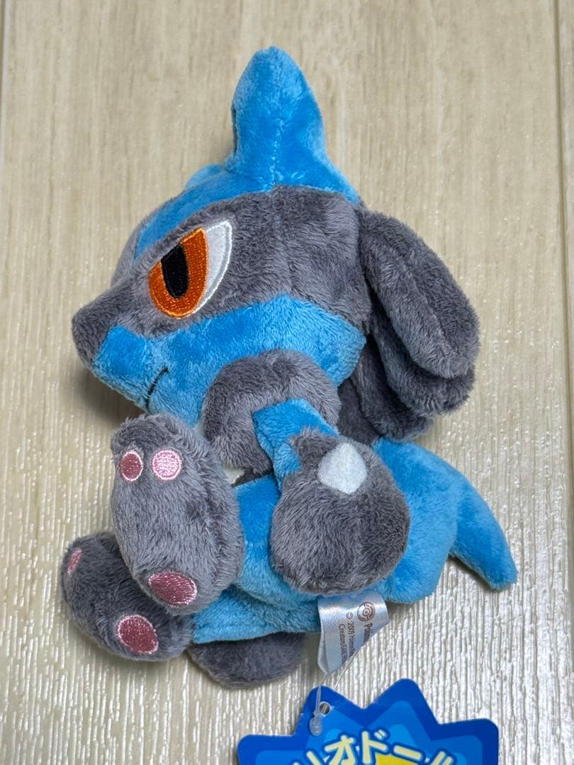 ポケモンセンターオリジナル ルカリオドール 紙タグ付き美品 ポケットモンスター