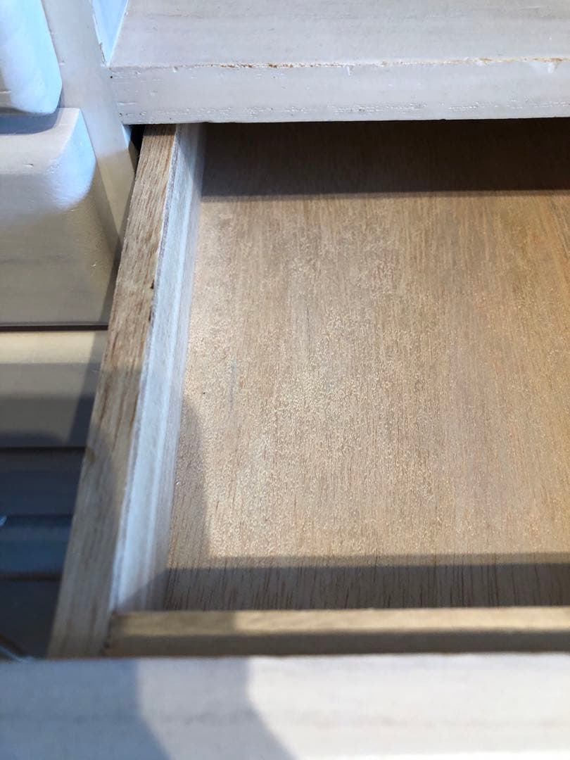 【＊12/6で削除します】ニトリ　ホワイトキャビネット　電話台　リビング収納