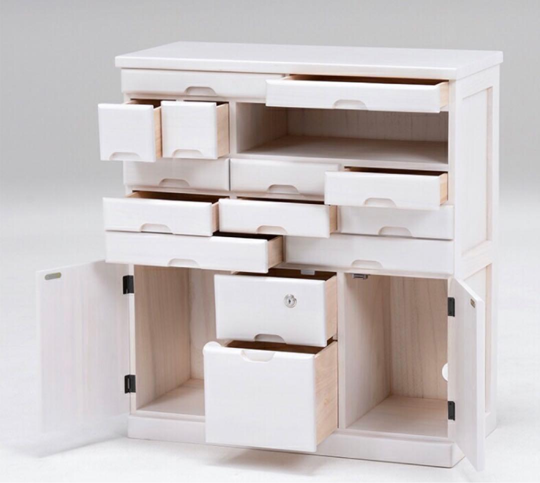 【＊12/6で削除します】ニトリ　ホワイトキャビネット　電話台　リビング収納