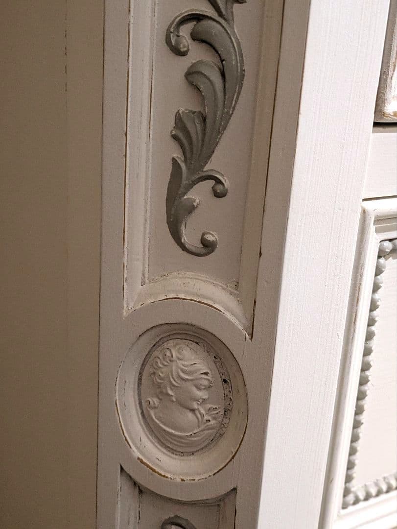 フランスカントリーコーナー/パールシリーズ/フレンチチェスト/シャビー/kino