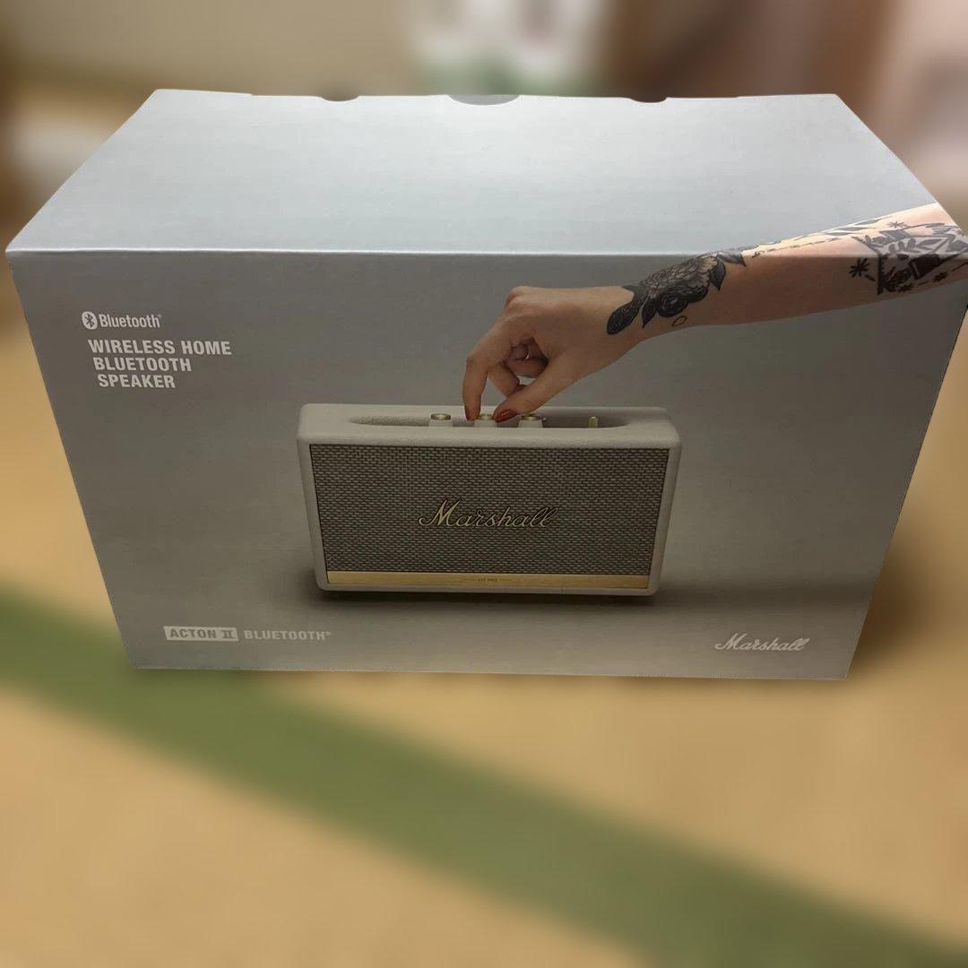 Marshall ワイヤレススピーカー Acton II クリーム