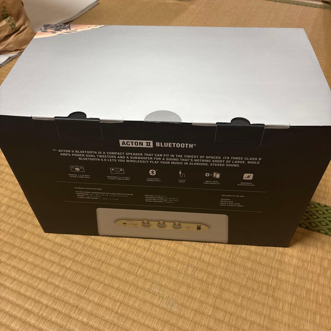 Marshall ワイヤレススピーカー Acton II クリーム