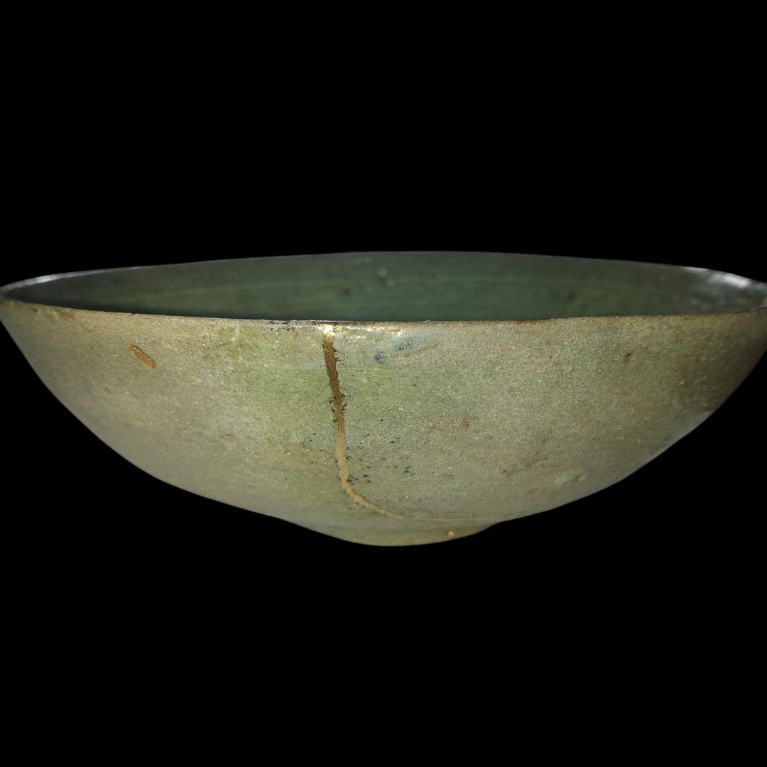 14世紀代　高麗青磁碗　金継ぎ　時代