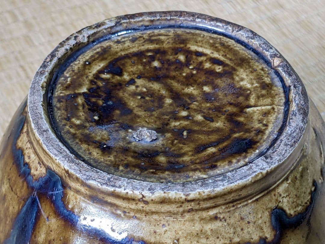 ⭐️瀬戸焼 江戸時代前期 鉄釉小壺 花器置物 飾り 古美術品 骨董品