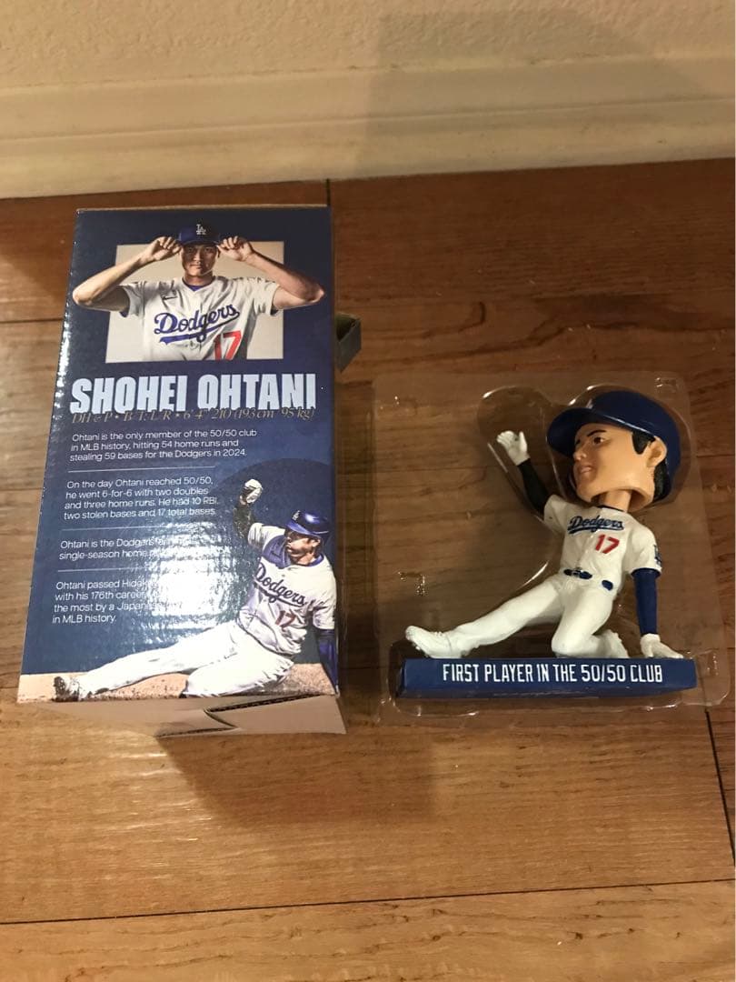 【現地入手】大谷翔平選手　50/50 ボブルヘッド