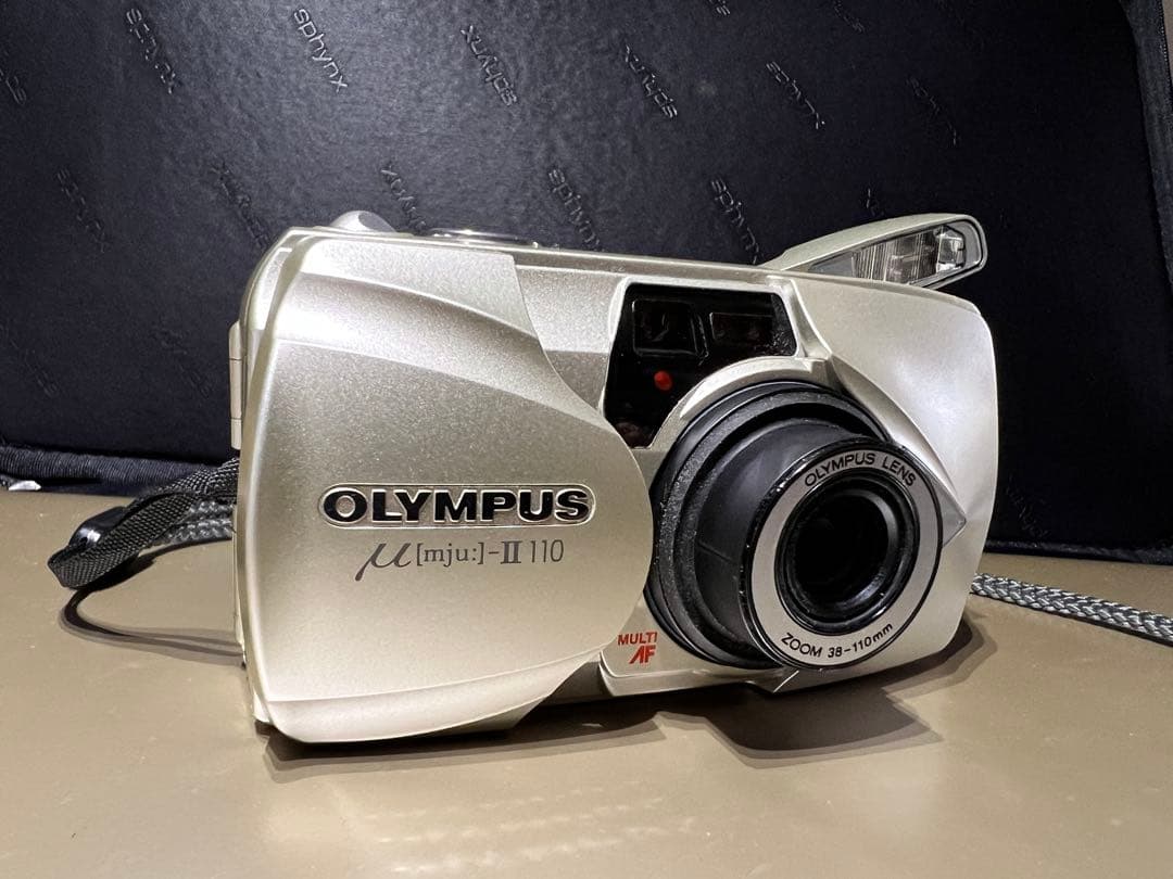 オリンパス ミューⅡ 110 美品　シャッター降ります