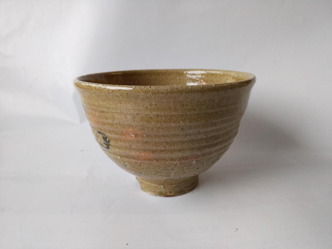 西尾香舟 作 『 立鶴 』 茶碗 茶道具 抹茶碗 共箱 新品 未使用 保管品