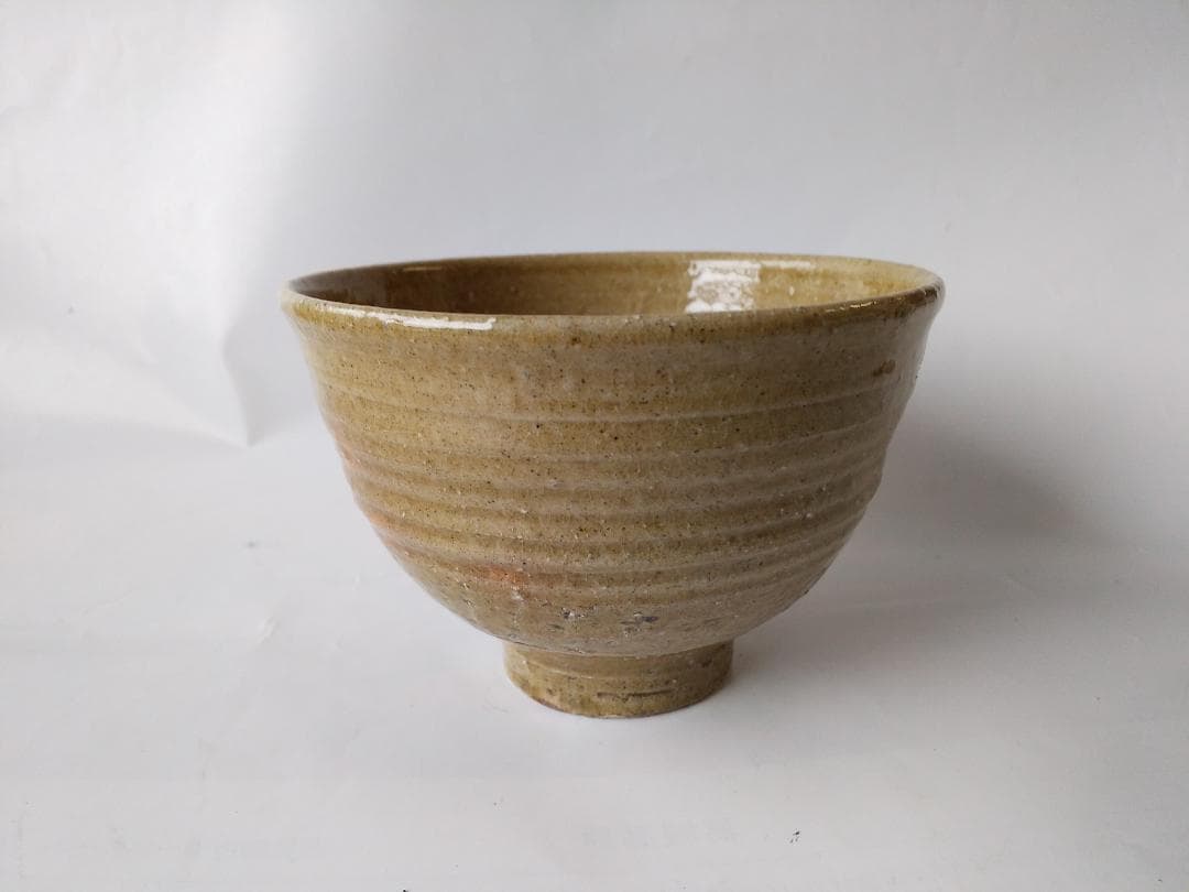 西尾香舟 作 『 立鶴 』 茶碗 茶道具 抹茶碗 共箱 新品 未使用 保管品