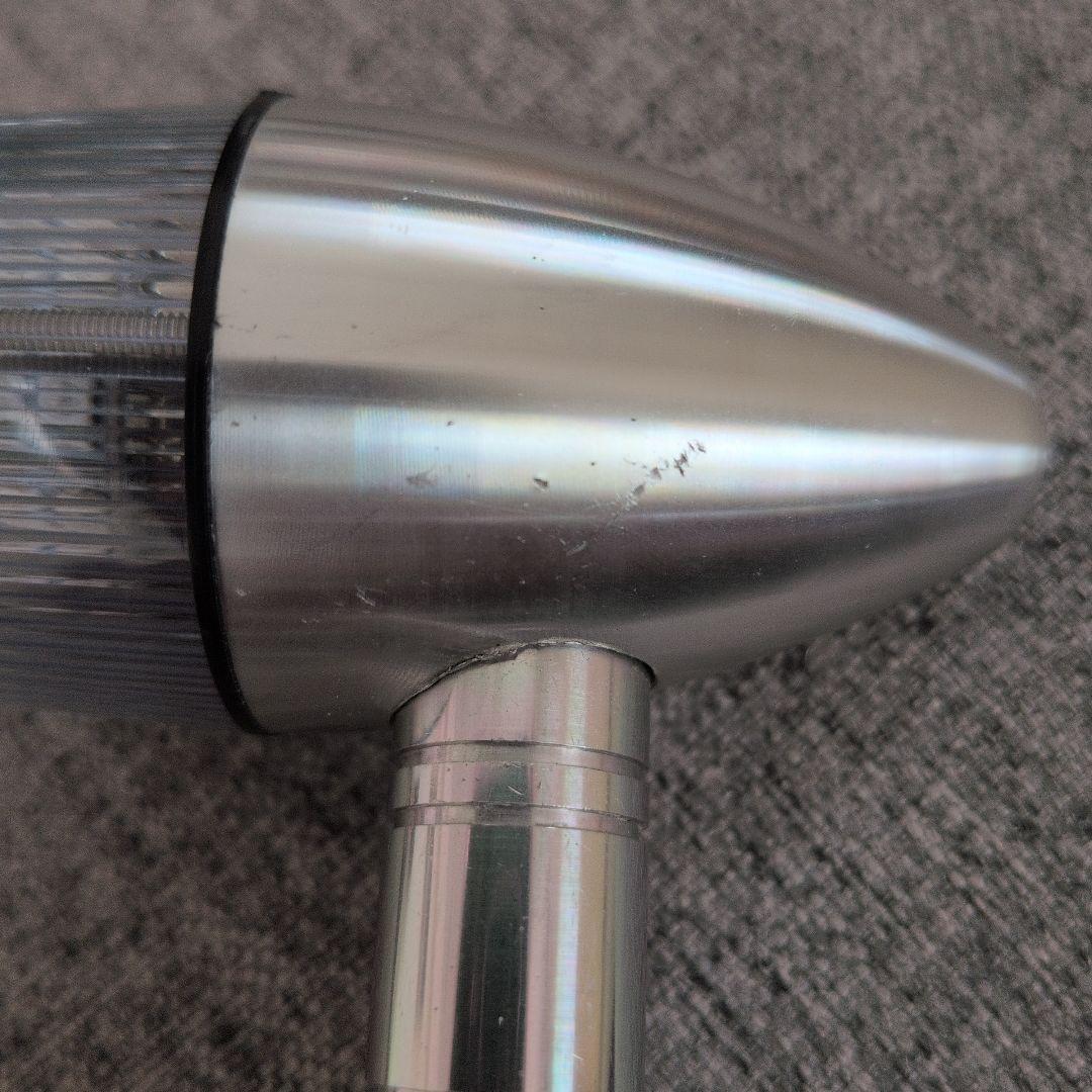 POSH アルミ削り出しウィンカー 4個セット　オレンジレンズ付き