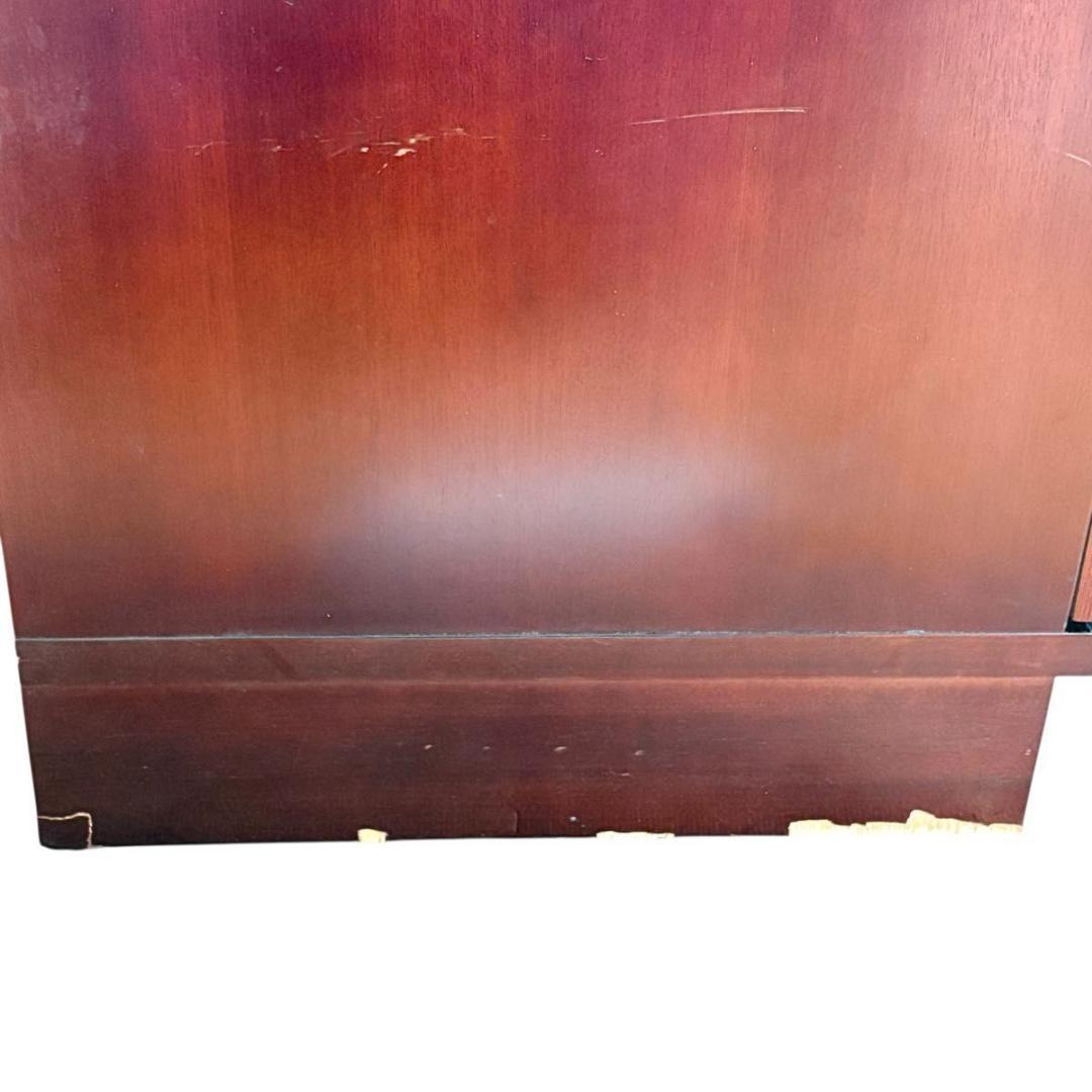 【送料無料】カリモク　サイドチェスト　４段　リビングボード　キャビネット