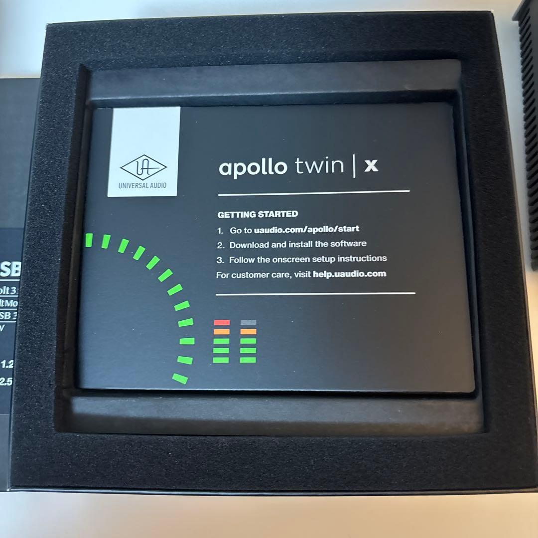 Apollo Twin X gen 2オーディオインターフェース（付属品完備）
