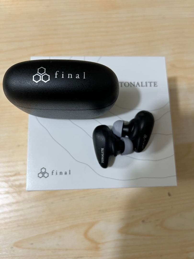 final TONALITE ワイヤレスイヤホン ブラック