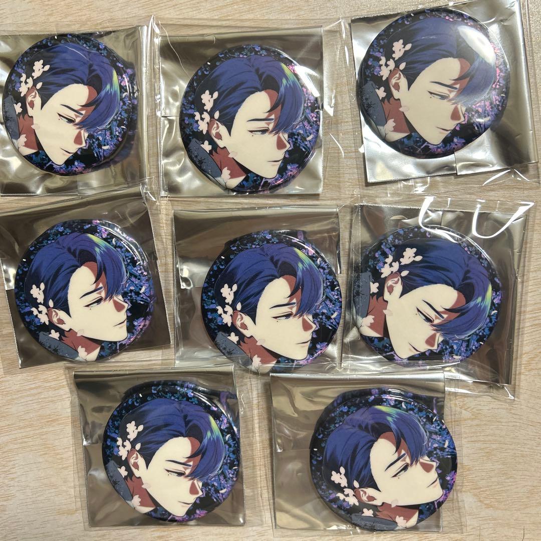 ❁⃘* 風李たゆ初個展 XlamV 缶バッジ ISSEI 8点セット