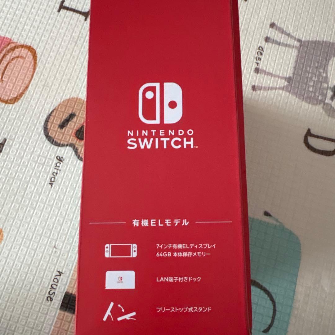 2024.12購入Nintendo Switch 有機EL青/赤 ジョイコン付き
