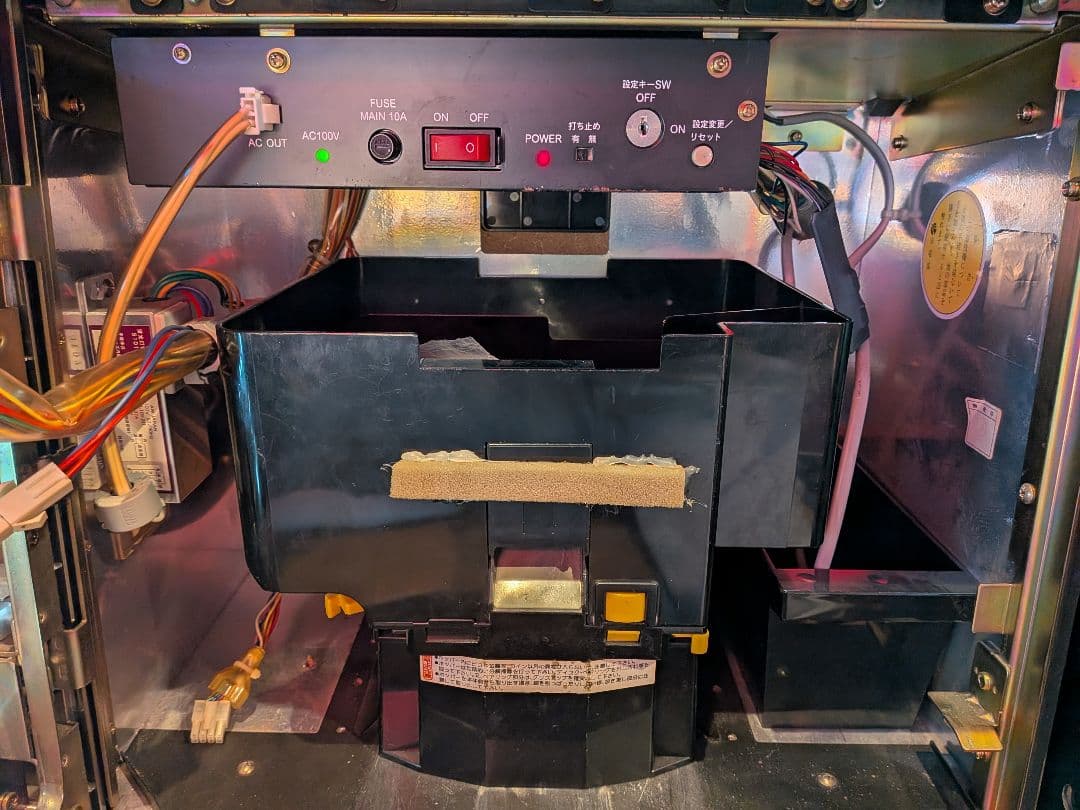 スロット実機 4号機　NEW島唄　レア台