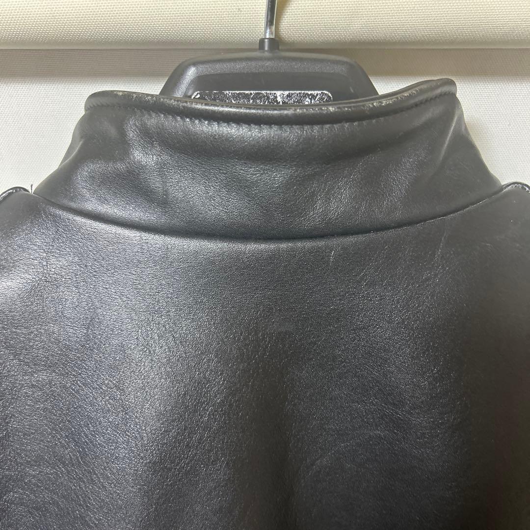 ゆうき【ショットUSA LINE 641 シングルライダースジャケット】