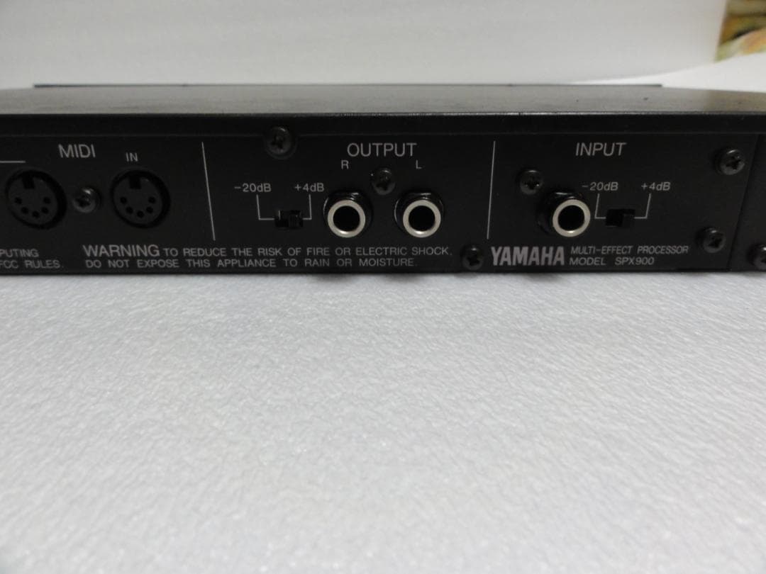 マリンゴールド　 YAMAHA SPXー９００　マルチエフェクター