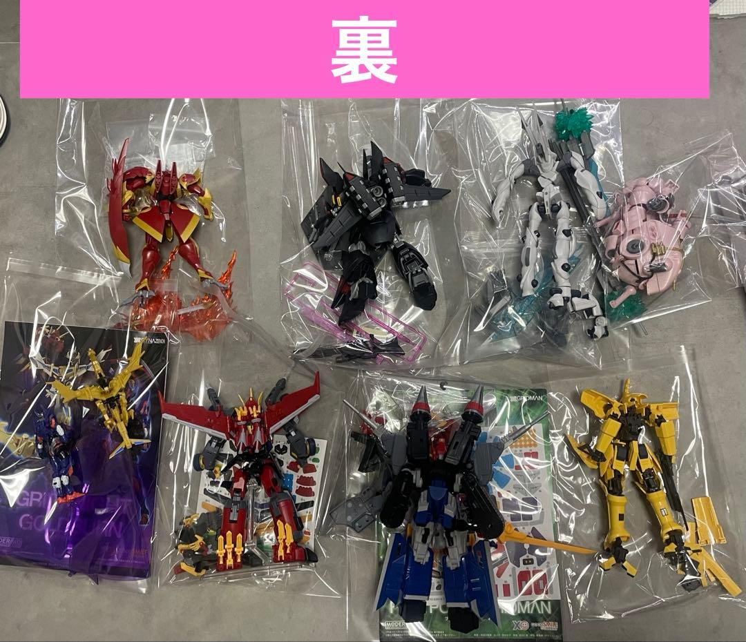 欠品破損有り　モデロイド他　ロボットプラモジャンク品&パーツまとめ売り