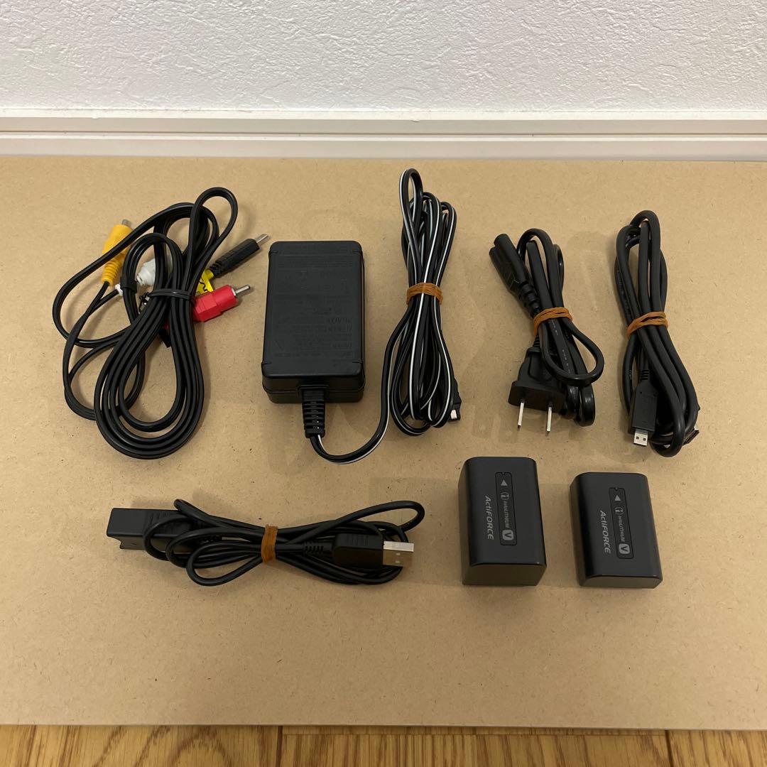 ソニー　SONY ハンディカム　HDR-CX390 ブラウン　バッテリー2個付き