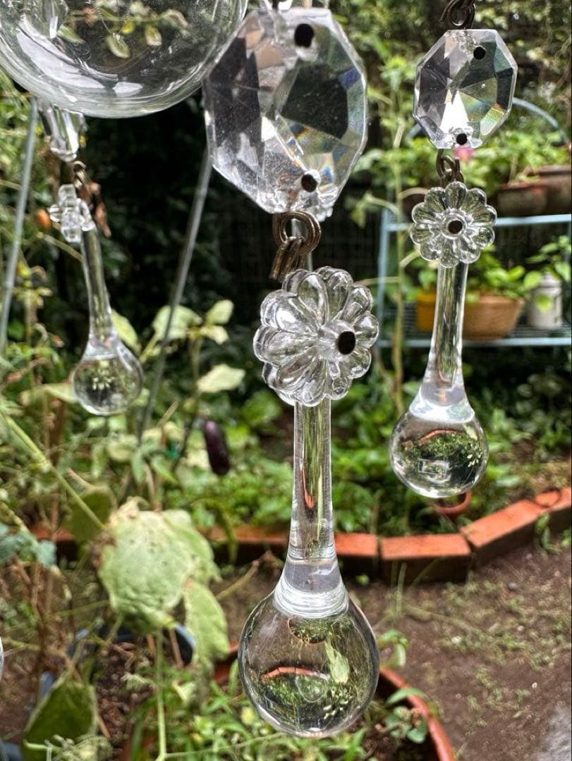 希少＊ 1920年代 フランス アンティーク 大きな可愛いお花のミニシャンデリア