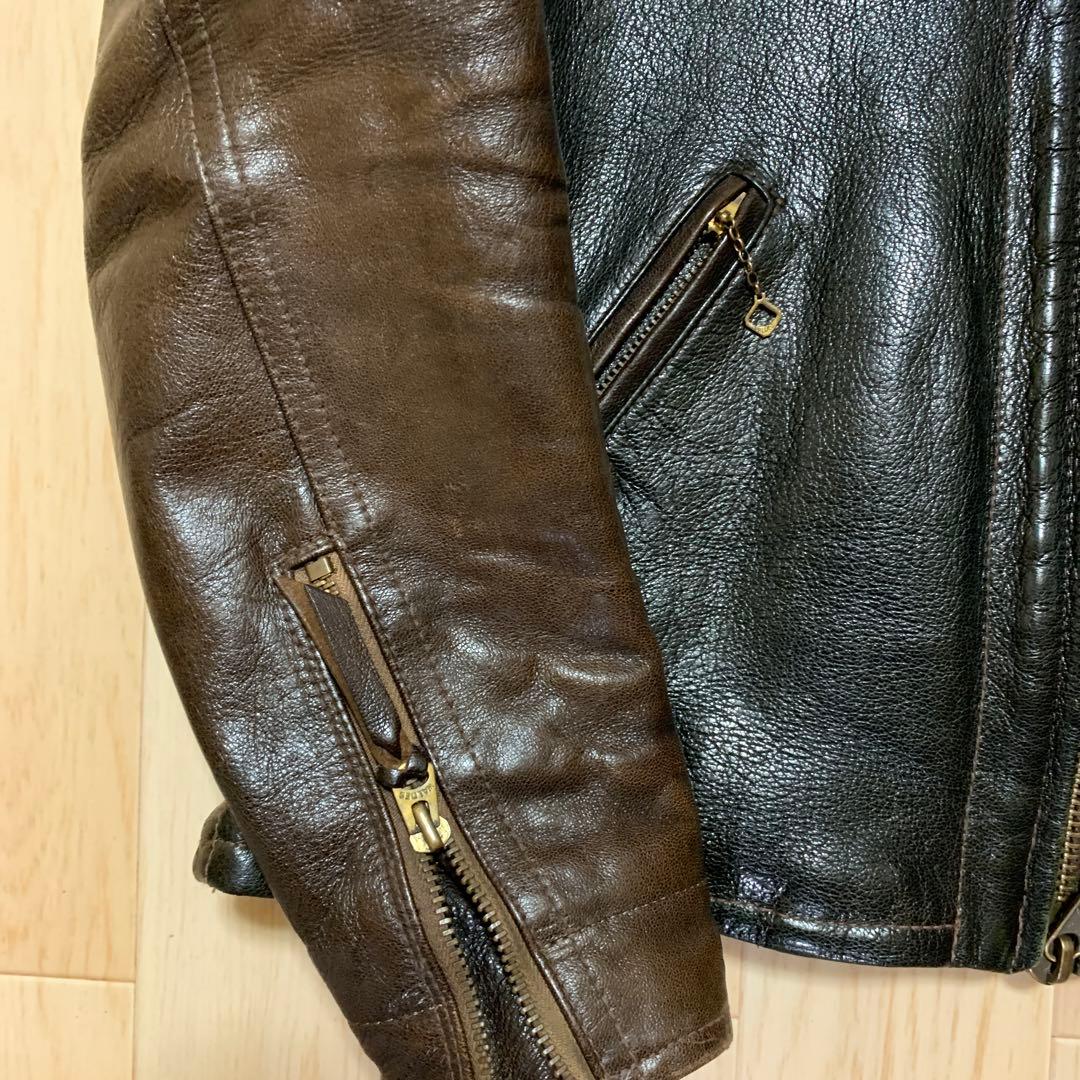 ウエストライドレザージャケット