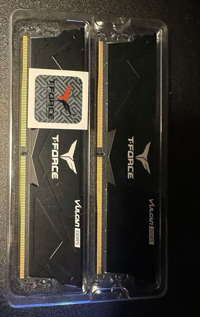 メモリー Team T-FORCE Vulcan DDR5 6000MHz 64GB