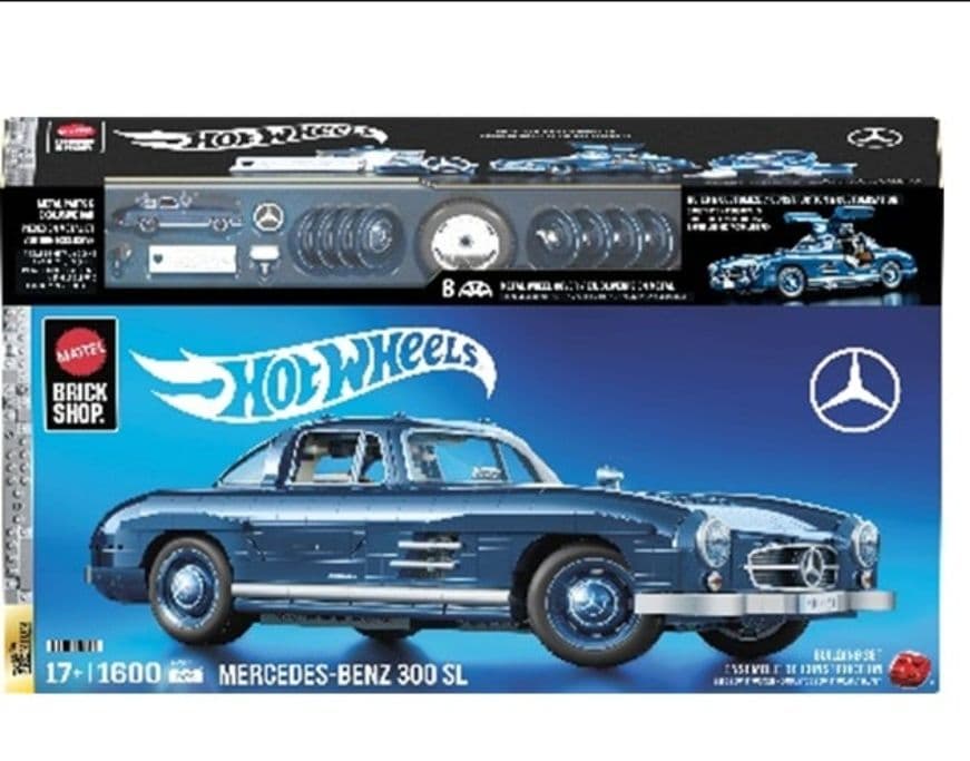【新品未開封】ホットウィール ブリックショップ メルセデス・ベンツ 300 SL