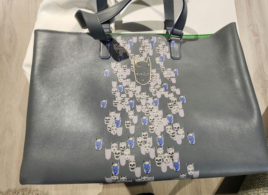 \"BVLGARI× ジョジョコラボ トートバッグ