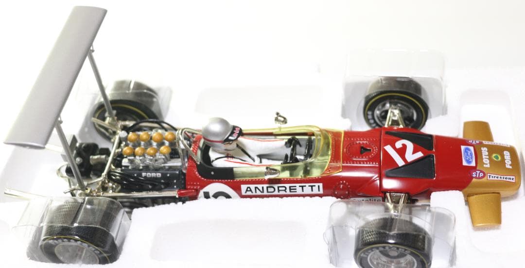 Quartzo１/１８ ロータス４９Ｂ　１９６８マリオ・アンドレッティ　中古品